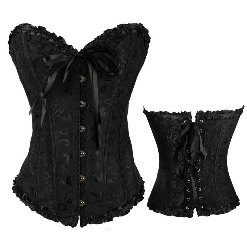 Charming Corset Quick Sexy Bone Corset Waist Slimming Chest Support Gathering Waist Slimming Gathering Waist Tight Corset 51U2