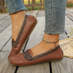 New Flats Shallow Loafers Women Walking Casual Shoes Designer Summer Comfort Soft Sole Shoes Brand Office