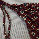 Sexy Brown Floral Print String Halter Triangle Bikini Micro Thong Swimsuits Women 2026 Swimwear Bathing Suit Bikinis Sets Mujer