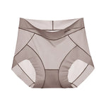 Ultra-thin ice silk seamless underwear for women, ultra-thin cool breathable mask underwear briefs