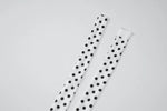 FDYOUI Women's Polka Dot Swimsuit 2026 Summer Halter Bandage Two-piece Bikinis Set Sexy Hollow Out Party Bathing Suit Beachwear