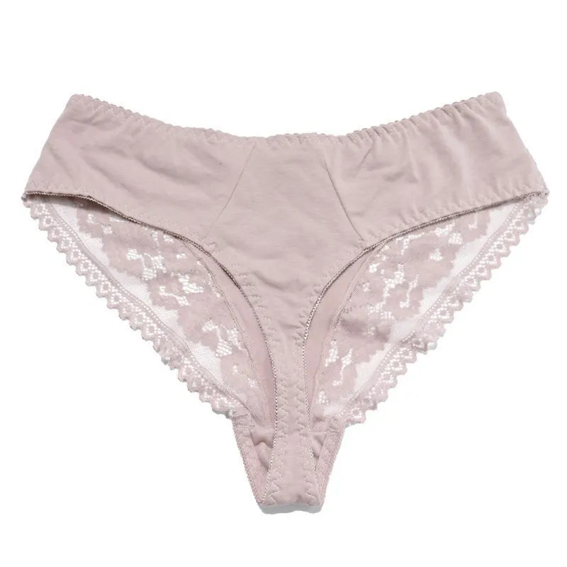 Beauwear L-5XL Plus Size Underwear Sexy G String Panties For Women cotton Thong Briefs Lingerie Female Underpants