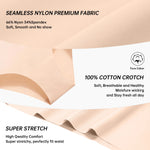 Women Sexy Panties LingerieHigh Waist Seamless Underwear Breathable Comfort Briefs S-2XL Thong