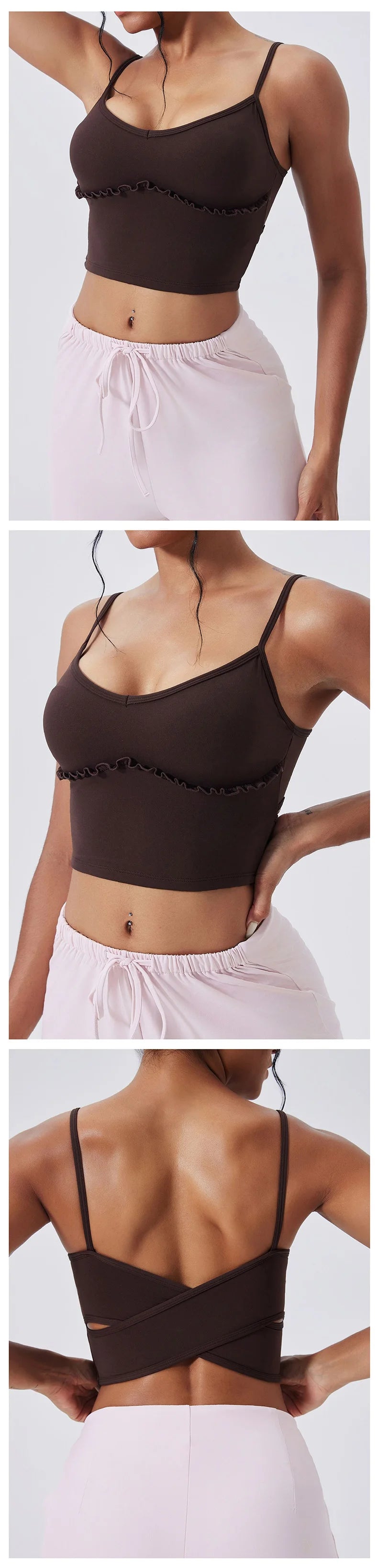 Yoga Set Sports Outfits Women Clothes Fitness Tracksuit Gym Loose straight-leg pants Workout Female Bra New Yoga Suit Sportswear