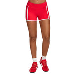 Women's High Waisted Yoga Shorts Slim Fit Hip Lifting Sports Pants Outdoor Running Fitness Gym Workout Shorts