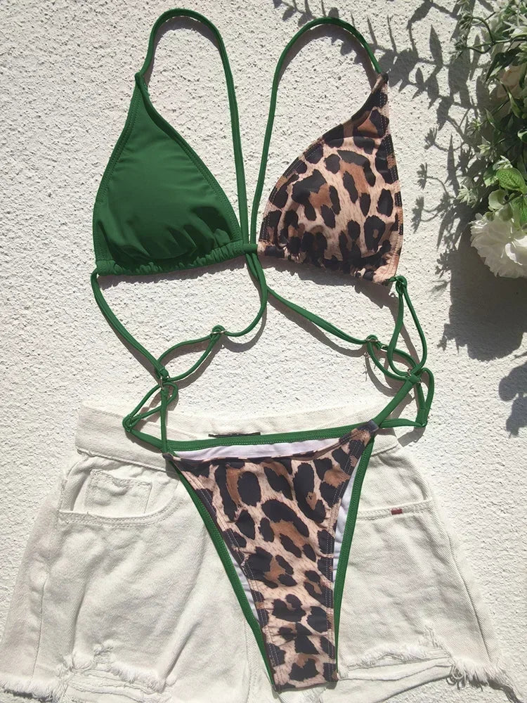 Extreme Mini One Piece Swimsuit Women G String Shiny Swimwear Female Micro Thong Monokini Bather Backless Bathing Suit Swim wear