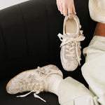 2026 Summer Gary Cute Flowers Ballet Flats Shoes Women Black Sweet Casual Sneakers Shoes Trainers Comfy Walk Daily Footwear