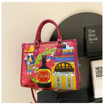Design Patchwork Zipper 2026 Hot Sale Women's Bags Retro High Quality Women's Bags PU New Personality Stylish Shoulder Bags