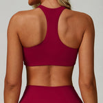 Sports Bra Women Top Push Up Fitness Yoga Bra Workout Underwear High Strength Sport Tops Women Breathable Running Vest Gym Wear
