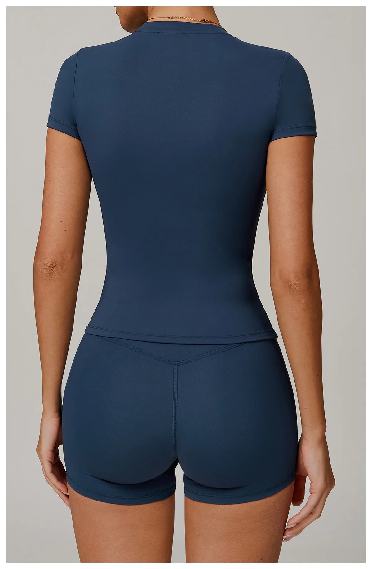 Women Gym Tops Running Sports T Shirts Breathable Summer Yoga Tops Shirts Short Sleeve Fitness Elastic Sports Top Active Top Tee