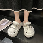 Platform Slippers Summer Women's Sandals 6cm Wedges Ladies Outdoor Clogs Thick Street Beach Slides Girls Flip Flops Garden Shoes