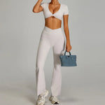2 Pieces Sportswear Women Yoga Set Gym Clothes Sportswear Yoga Suits Fitness Set Tracksuits Sports Bra Gym Outfits Leggings