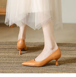Patent Leather Fashion High Heels 2026Pointed Toe Pumps Elegant Woman Heeled Shoes Shallow Mouth Candy Colored Sexy Single Shoes