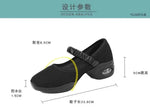 Women Satin Ballet Shoes Breathable Lightweight Ribbon Lace Up Non Slip Square Toe for Office Summer Daily All Season Wear