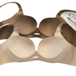 Push-Up Bra Women Adjustable Straps No Show Underwear Comfort Lift-Up Non-wired Bras Anti-spill Plus Size Lingerie M-3XL