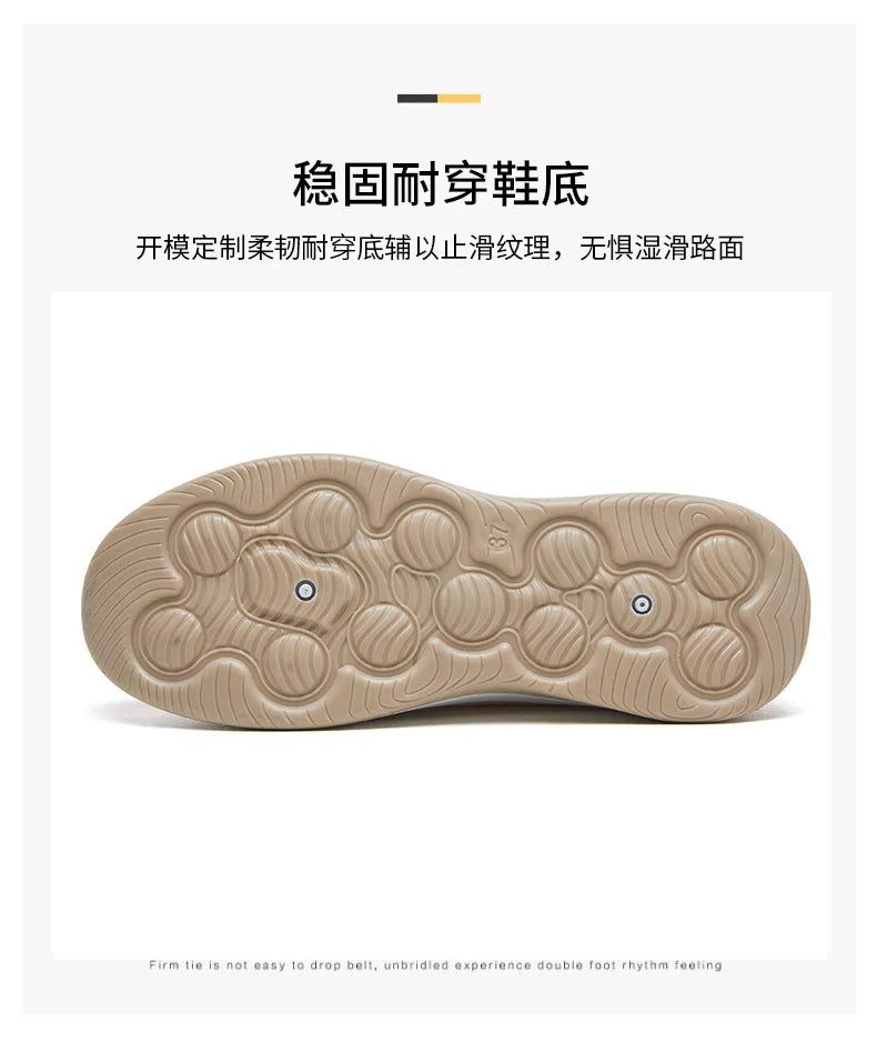 Shoes for women Spring Autumn hot casual shoes with soft soles lightweight single shoe for women breathable mother shoes