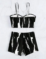 Drawstring Front Shorts Bikinis 2024 High Waist Swimsuit Women Swimwear Female Bathers Bathing Swimming Swim Suit Beachwear