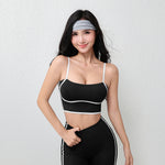 Fashionable Fitness Yoga Tank Top Shockproof Sports Bra Jumper - Comfortable Sports Wear for Women