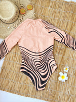 New Long Sleeve Swimsuit Women Swimwear 2026 Sexy Bikinis Female Biquini Patchwork Swimming Suits Surf Bodysuit Beachwear