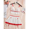 Erotic Hot Cosplay Uniform Fairy Ultra Sexy Seamless Bra Kit Garter Set Maid Dress Sex Outfits Costume Pajamas Thongs Set