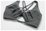 Push Up Gym Top Women Pleated Design Sports Bra Women Sexy Yoga Bra Running Yoga Clothes Women Fitness Workout Brassiere Women