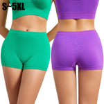 Women Seamless Boyshort Panties Low Rise Hip Lifting Underwear Sports Underpants Sexy Lingerie Comfort Intimates S-5XL