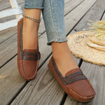 New Flats Shallow Loafers Women Walking Casual Shoes Designer Summer Comfort Soft Sole Shoes Brand Office
