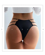 Ice Silk Sports Panties Sexy Women Underwear Low Waist Crotch Cotton Hollow Out Sex G String Female Seamless Briefs