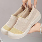 Women's shoes Women's Retro Dual-tone Slip-on Shoes Breathable Soft Sole for Comfort Summer Fashion Footwear Versatile Colorways