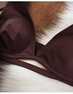 Sexy Deep V Rabbit Ear Bra, Wireless Invisible Summer Bra for Women, Thin Breathable Comfort Bralette Small Chest No Underwire