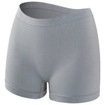1PC Women Mid-Rise Boyshort Panties Ribbed Seamless Underwear Ladies Stretch Sports Panty Comfort Sexy Lingerie S-5XL Intimates
