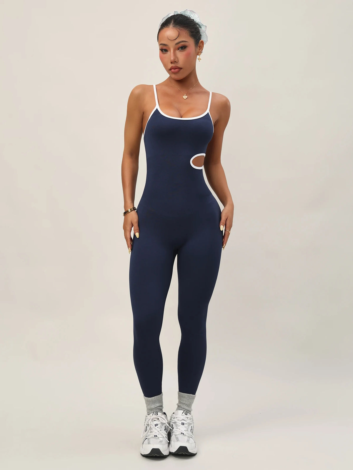Trendy Bodysuit Sportswear Woman Gym Jumpsuits Sport Pants Seamless Woman Clothing Yoga Clothes Female Fitness Overalls Leggings
