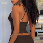 V Neck Gym Top Longline Yoga Tops Women Clothes Thin Strap Sports Shirts High Elastic Workout Vest Push Up Fitness Tank Top Yoga