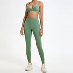 Hearuisavy Summer Ultra-Soft Fabrics High Waist Gym Quick-Dry Yoga Pants Running Workout Pants Push Up Sports Leggings Women