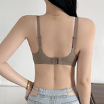 Women Wireless Fixed Mold Cup Smooth Bra Adjustable Strap Integrated Fixed Cup Lingerie Skin-Friendly Underwear S-XL Intimates