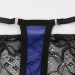 European and American men's sexy lace bra and panties temptation suit transvestite suit