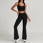 2 Pieces Yoga Suit Women Sexy Tight-Fitting Fitness Sports Set Gym Bra Elasticity High Waist Leggings Female Athletic Wear 8793