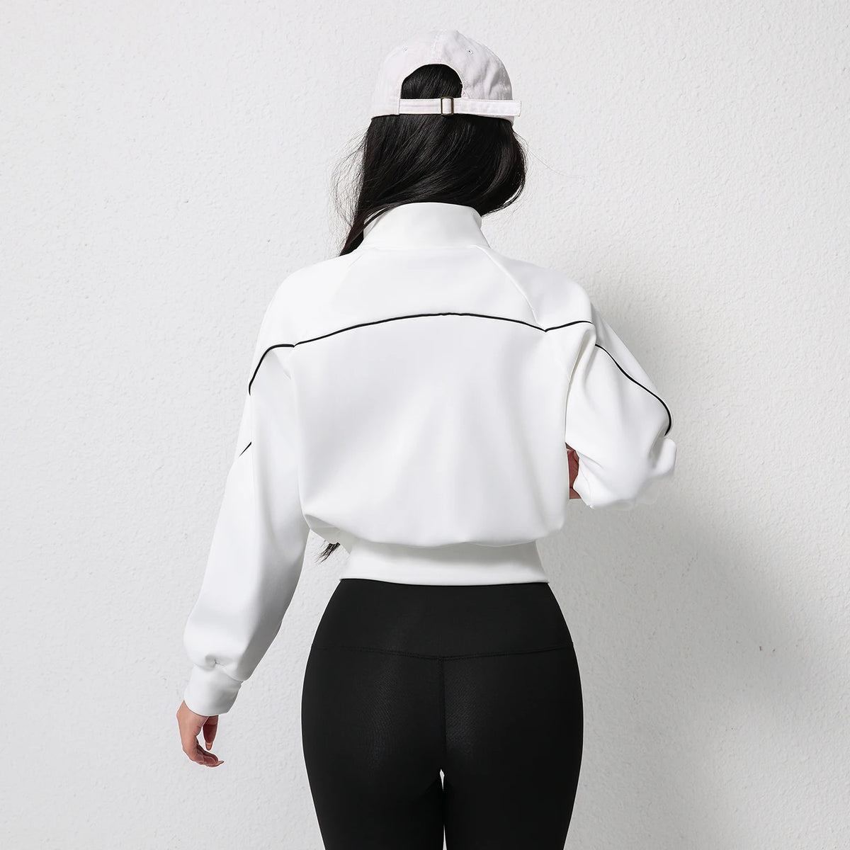 Fashion Winter Women Warm Loose Pocket Zipper Long Sleeves Sports Casual Outdoor Gym Women Jacket