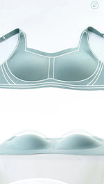 Push Up Bras For Women Square Neck Bra Tops Seamless Wire Free Underwear Bralette Sexy Lingerie Invisible Intimates S-XL