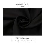 Men Satin Pajama Set Sleepwear for Man Summer Short Sleeve Button-Down Shirt & Shorts Pajamas 2 Piece Home Clothes Short Suit