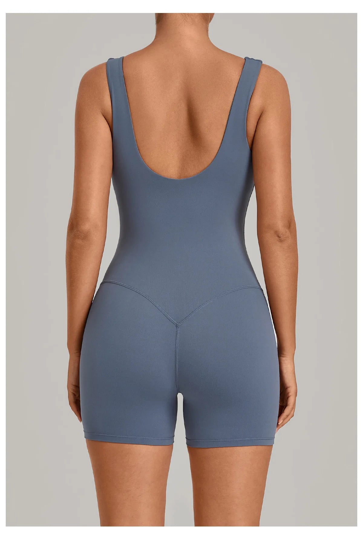 New Summer U-neck Beautiful Back Yoga Jumpsuit Women Sleeveless Tight Sports One Piece Suit Outdoor Gym Running Fitness Overalls