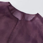 Women Chiffon Cropped Shrugs Fashion Stylish Sheer Open Front Balloon Long Sleeve Cardigan Blouse Shirts Bolero Cover-ups