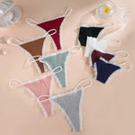 Lace Cotton Panties Sexy Women Briefs Underwear Thong Soft G StringIntimates Ladies Female Panty Lingerie