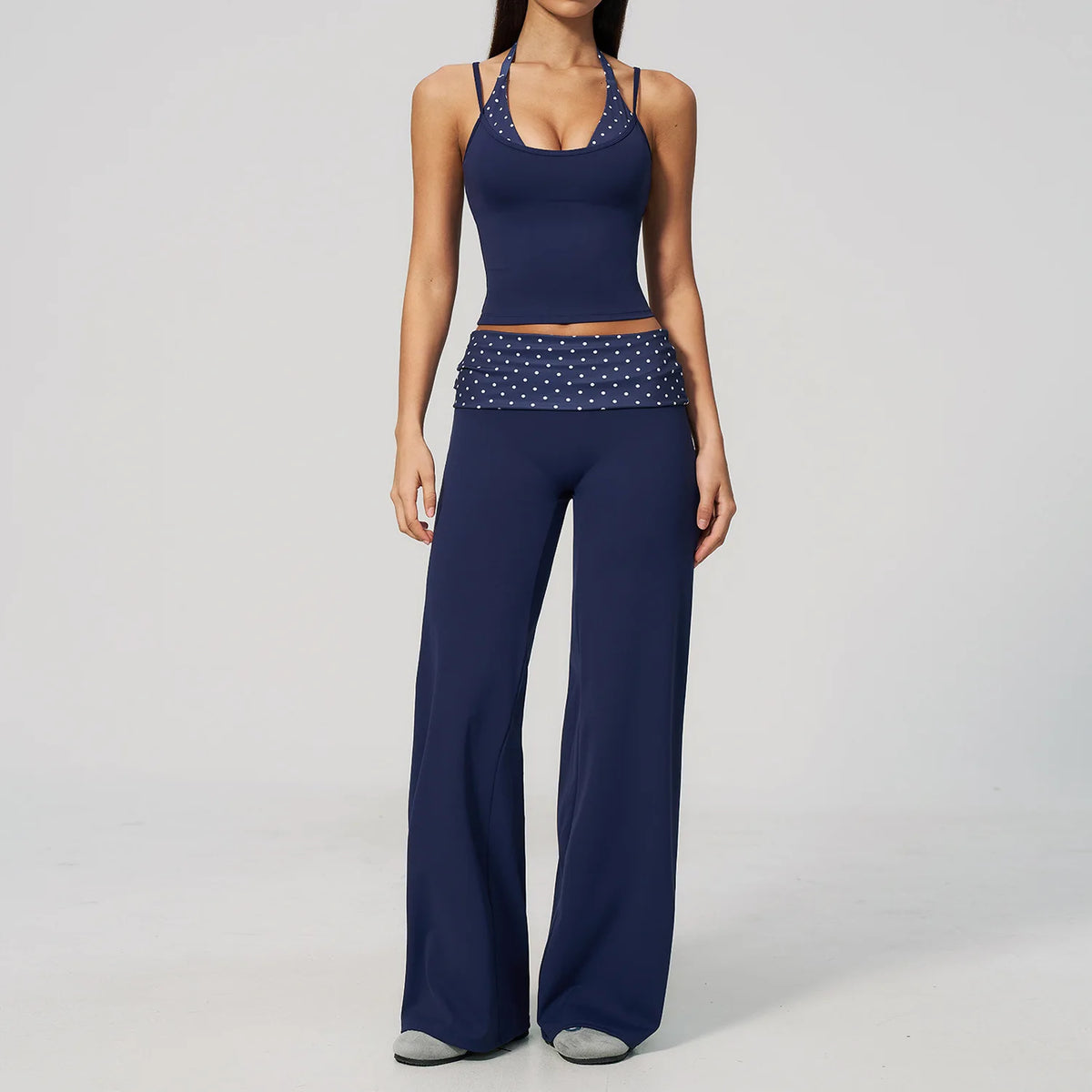Yoga Set 2PCS Fitness Set Women's Tracksuit Sports Outfits Workout Clothes Female Running Capri Pants Gym Suit Athletic Wear