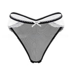 1PCS Sexy Lace Bow Lady Briefs Floral Patchwork Panties Breathable Female Underpants Elegant Lingerie Women Panties Underwear