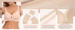 Women's Small Teardrop Smooth Wire-free Bra 3/4 Cup Thin Mold Jelly-like Bra Comfortable and Breathable Underwear Plus