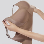 3Pcs/Set Push-Up Bras Women Padded Side Support Underwear Non-wire Bra Comfort Wide Straps Lingerie Plus Size Intimates M-4XL