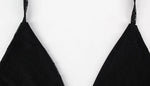Ahagaga Sexy Club Women's Bodysuits Solid See Through Skinny Camisole Blackless Slim Fit V-Neck Mesh Sleeveless Streetwear Tops