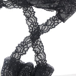 Luxury Lace Pantyhose Garter Belt Tights Cross Lace Waistband High Elastic Sexy Stockings Women Fashion Hosiery Plus Size XS-5XL