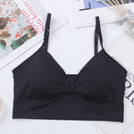 Women Tanks Crop Tops Seamless Underwear Female Streetwear Crop Top Sexy Lingerie Push Up Bralette Padded Camisole